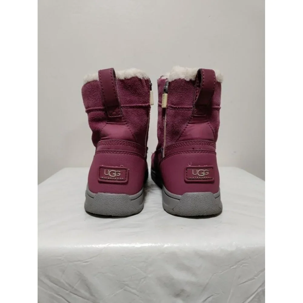 Ugg Bougainvillea Leggero Leather Boot - Kids Boots 4 - Picture 3 of 10